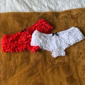 Ruffled panties